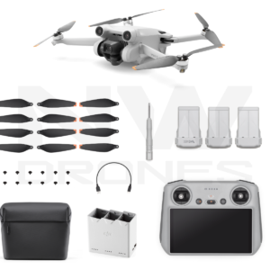 Drone DJI Mini 3 Pro RC Fly More Combo Plus (Controle com tela)