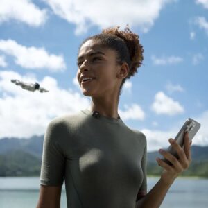 Microfone DJI Mic Mini (1 TX Microfone Preto) - DJI128